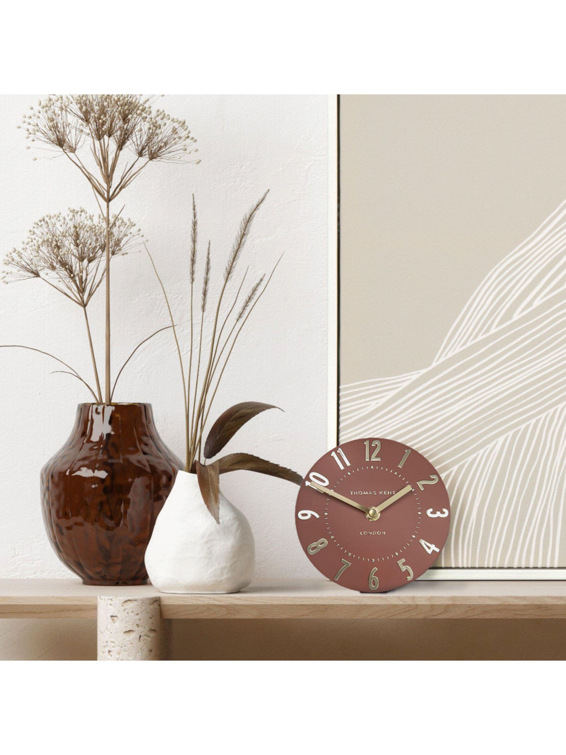 Thomas Kent Purple Mantel Clock 6 Inch (British brand)