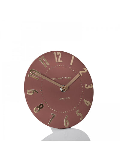 Thomas Kent Mulberry Purple Mantel Clock 6 Inch