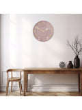 Thomas Kent Clocks Pink 20" Arabic Wall Clock
