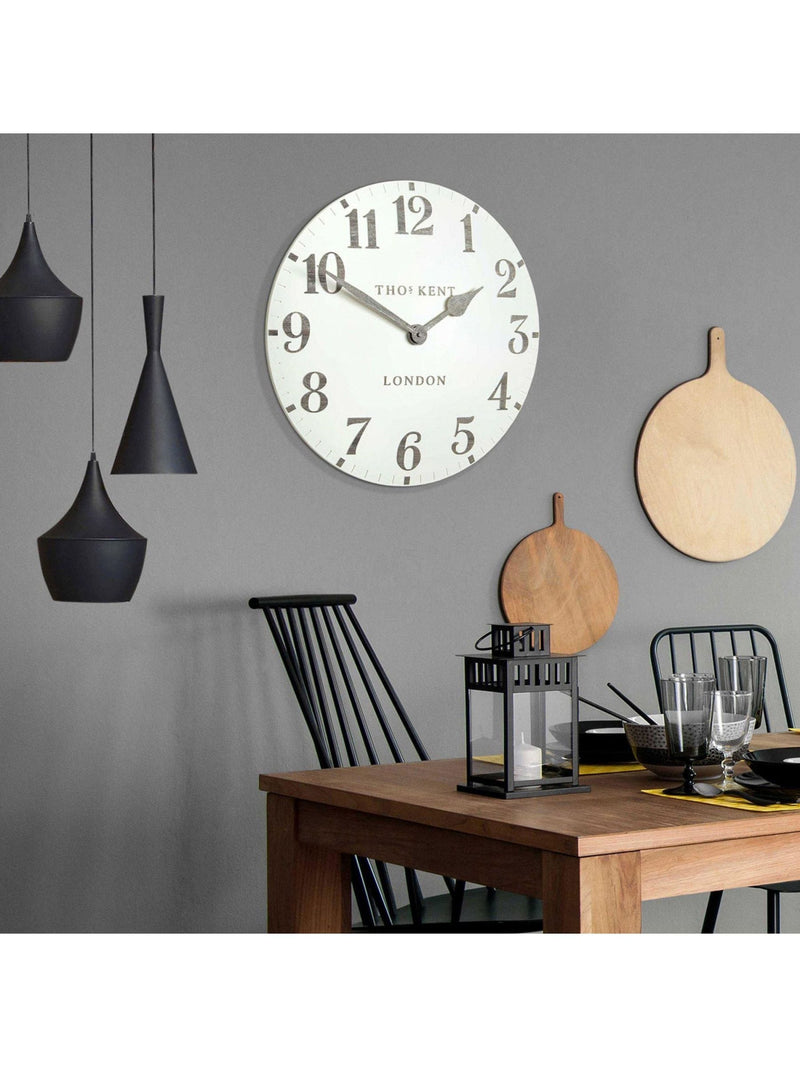 Thomas Kent Clocks Natural 20" Arabic Wall Clock