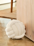 Natural Boucle Knot doorstop, imported from the UK