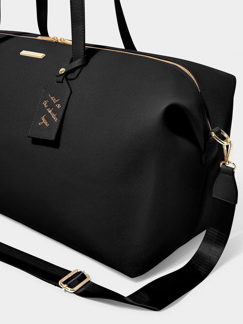 Katie Loxton black weekend holdall bag, UK version