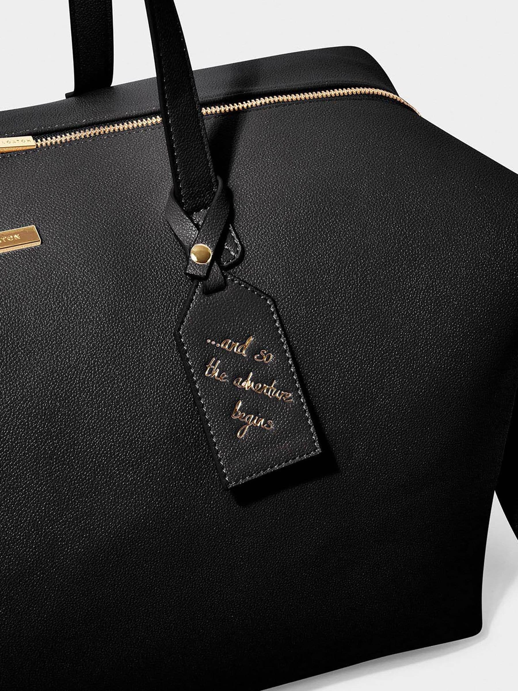 Katie Loxton black weekend holdall bag, UK version