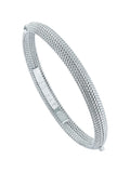 Ted Baker silvertone dotty bangle bracelet (British brand)