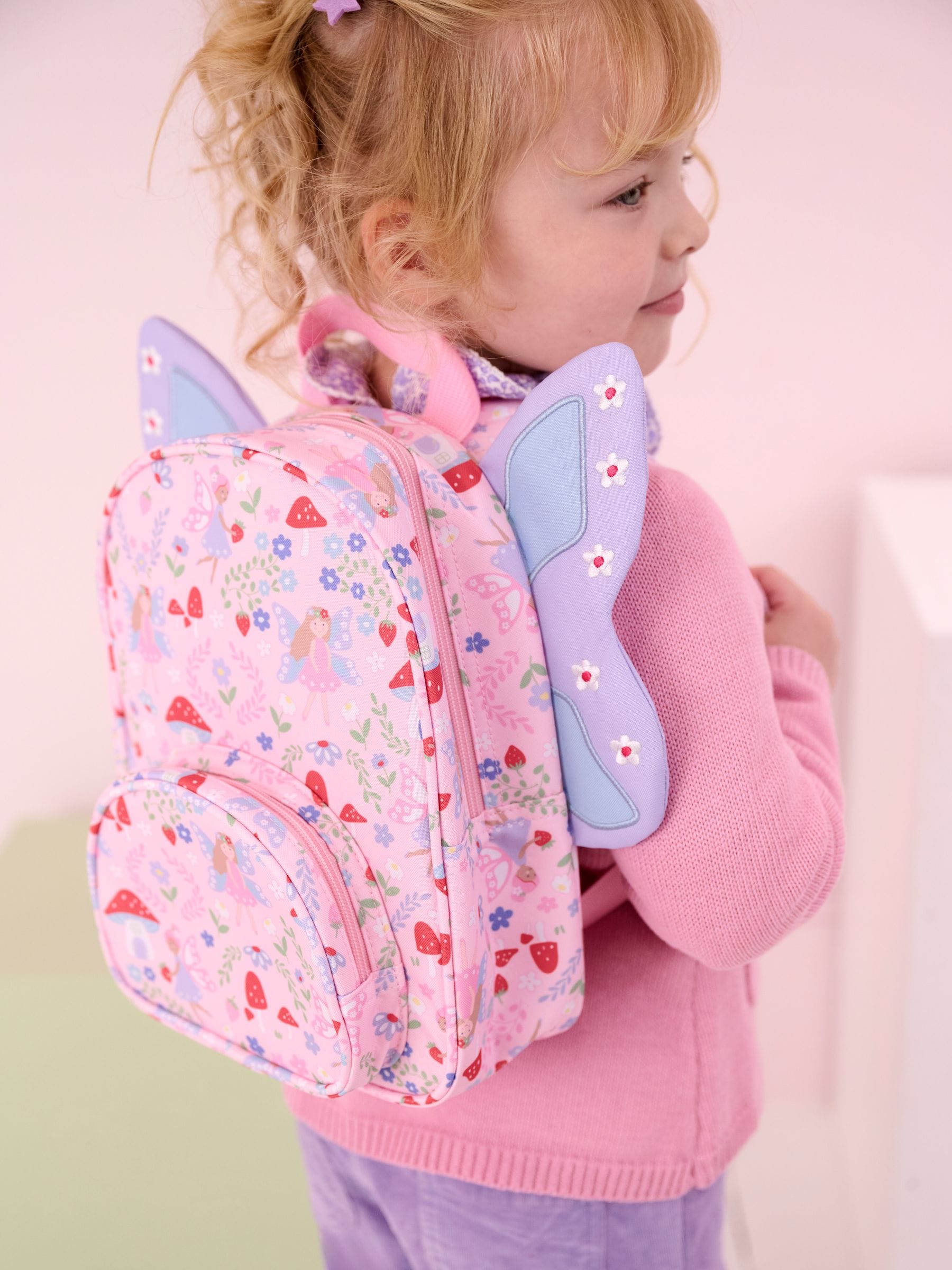 JoJo Maman Bébé fairy backpack with wings - British product