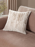 Charcoal Grey Collection Luxe Fem Chic Velvet Abstract Cushion 59 x 59cm