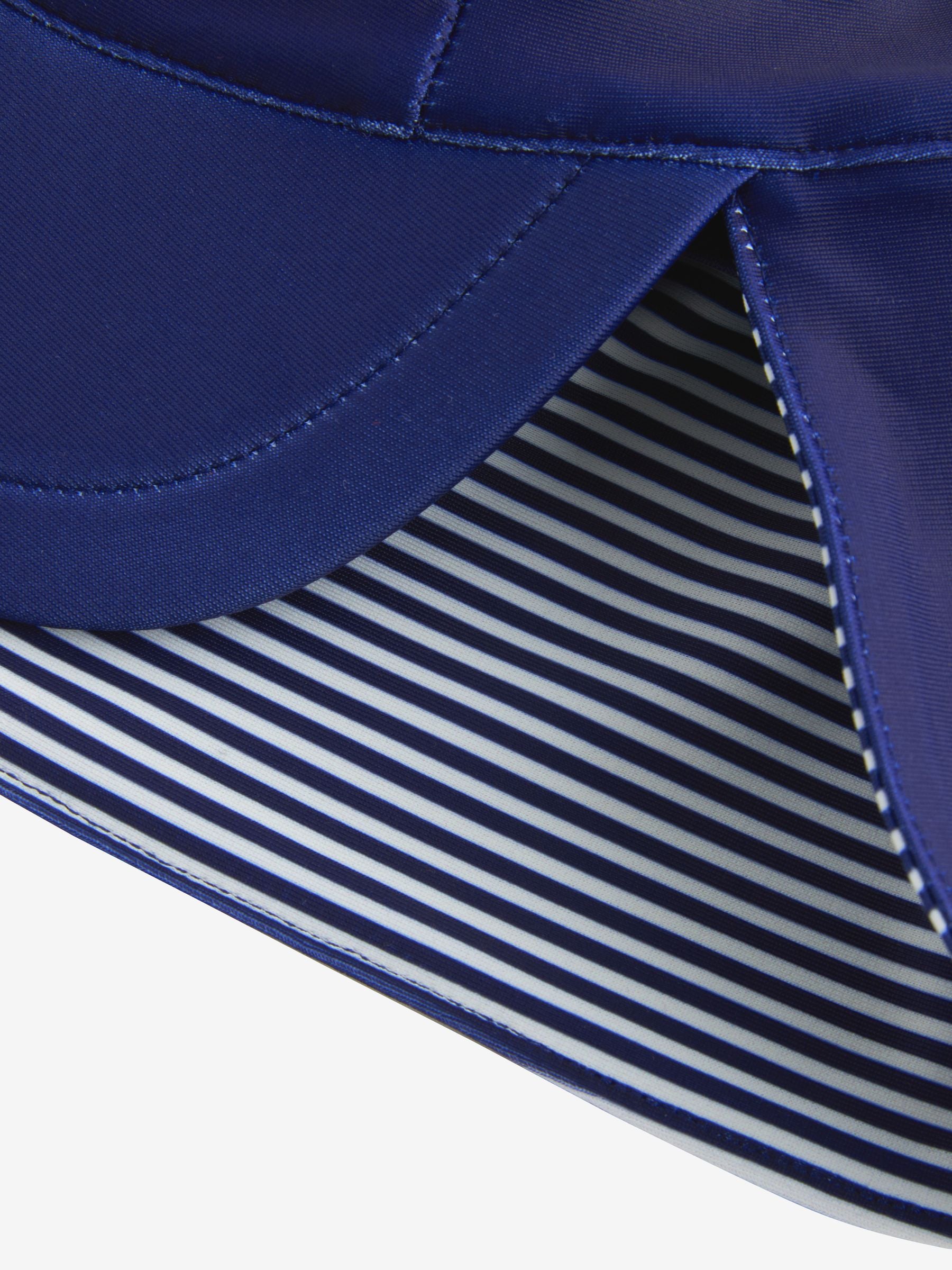 Navy legionnaire swim hat for children with neck flap - British product