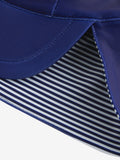 Navy legionnaire swim hat for children with neck flap - British product