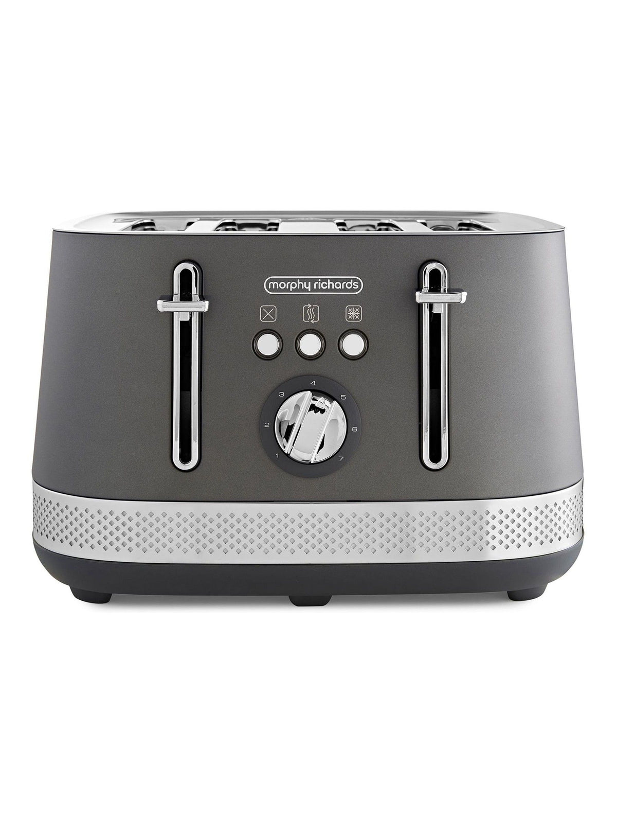 Morphy Richards Silver Illumination 4 Slice Toaster