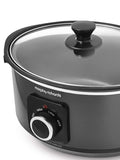 Morphy Richards black slow cooker 3.5L, UK version