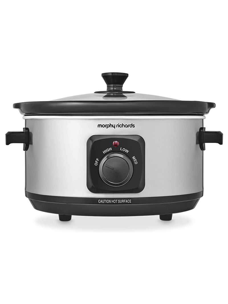 Morphy Richards stainless steel slow cooker 3.5L, imported from the UK