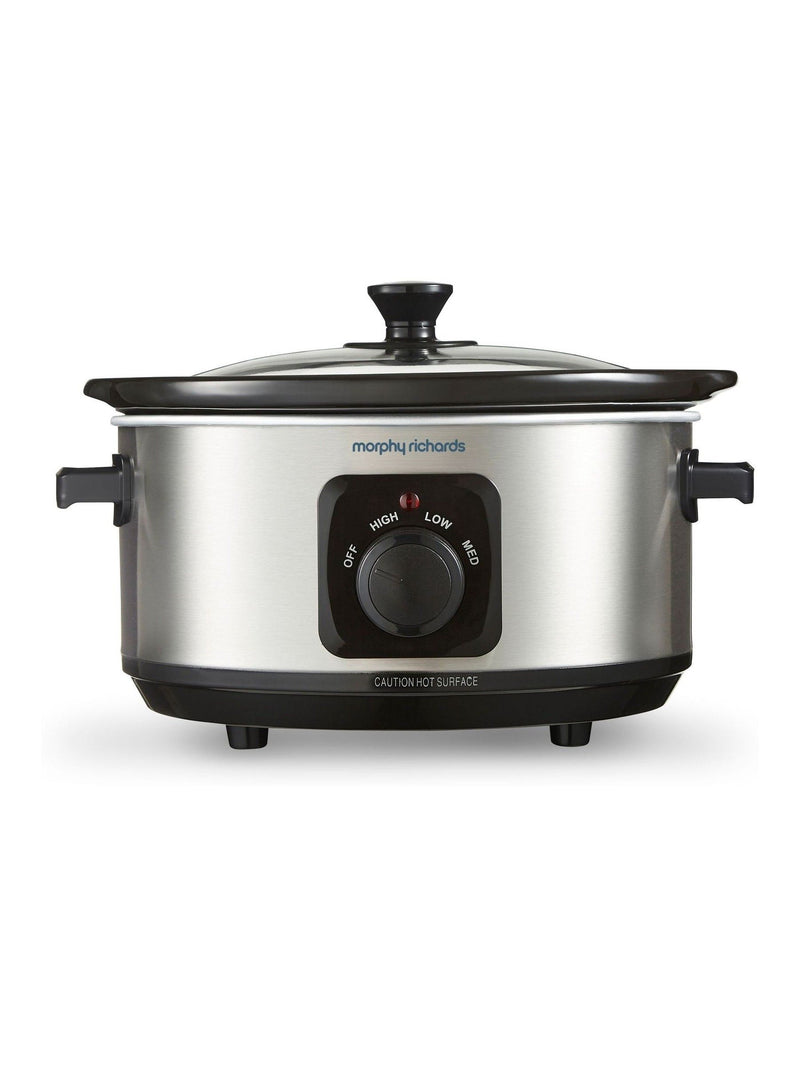 Morphy Richards stainless steel slow cooker 3.5L, imported from the UK