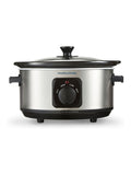 Morphy Richards stainless steel slow cooker 3.5L, imported from the UK