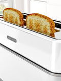 Morphy Richards White Signature Matt 4 Slice Toaster