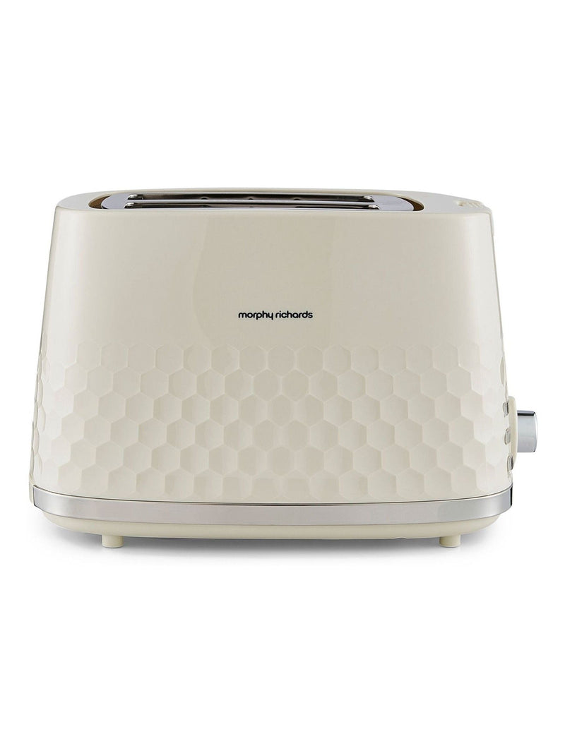 Morphy Richards Cream Hive 2 slice toaster, imported from the UK