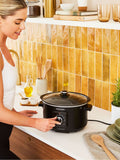 Morphy Richards Black Easy Time 3.5L Slow Cooker