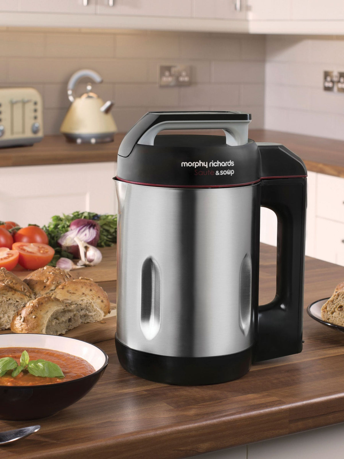 Morphy Richards Stainless Steel 1.6L Saute And Soup Maker