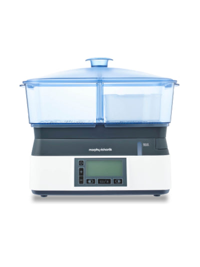 Morphy Richards Weiß 6L Kompakt-Intellidampf-Lebensmittel-Dampfgarer