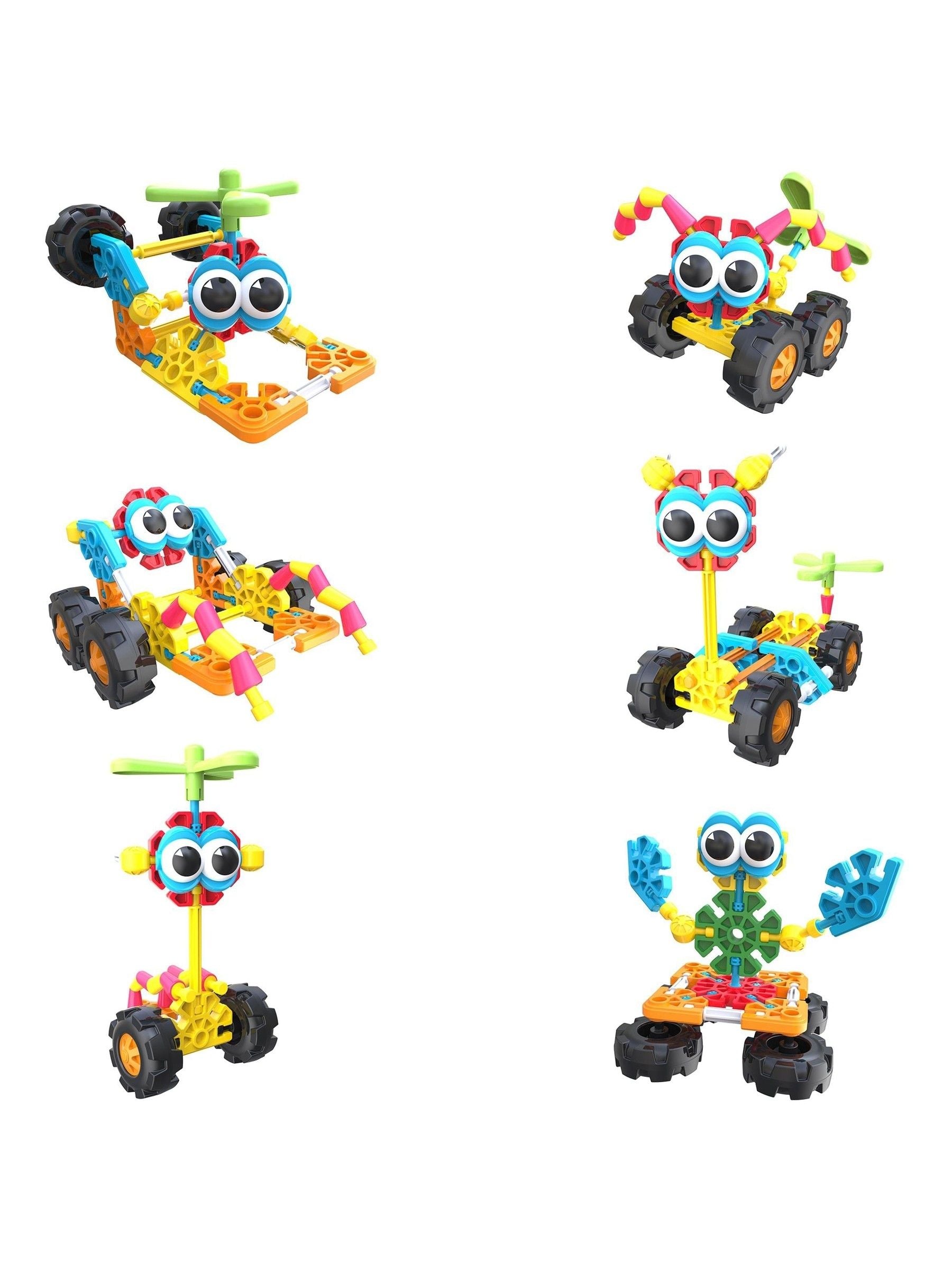 K'nex Zoomin' Buddies construction toy set, imported from the UK