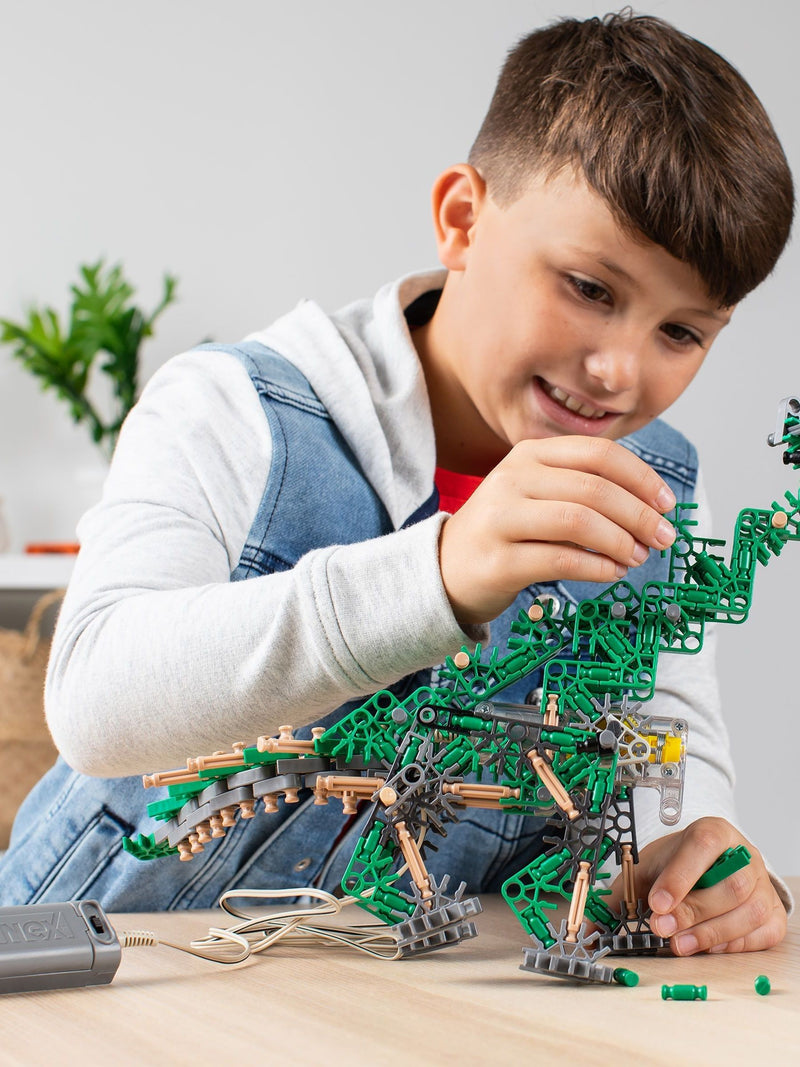K'Nex K'nexosaurus dinosaur building set (British brand)