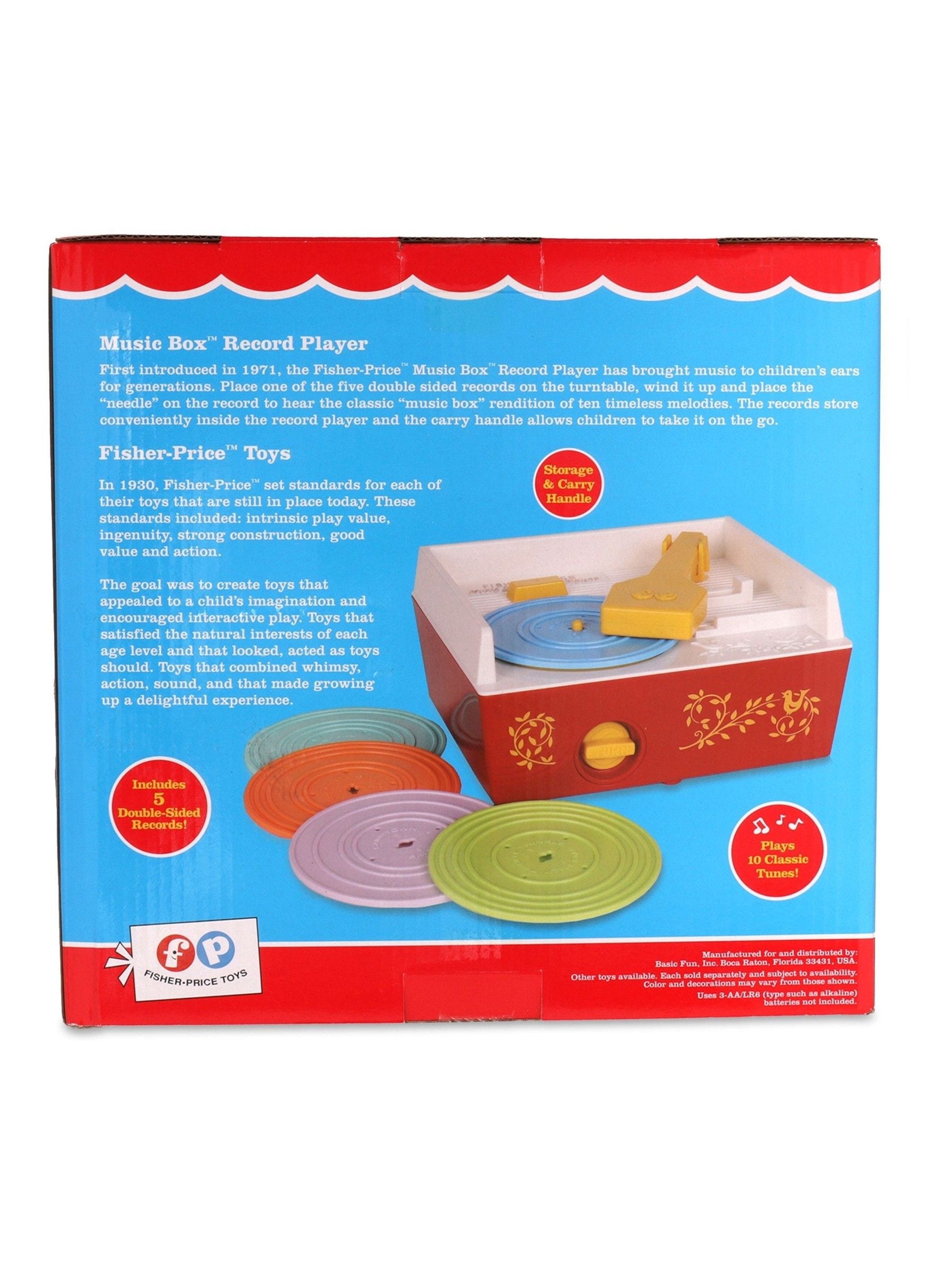 Fisher Price Classic Record Player toy - British product