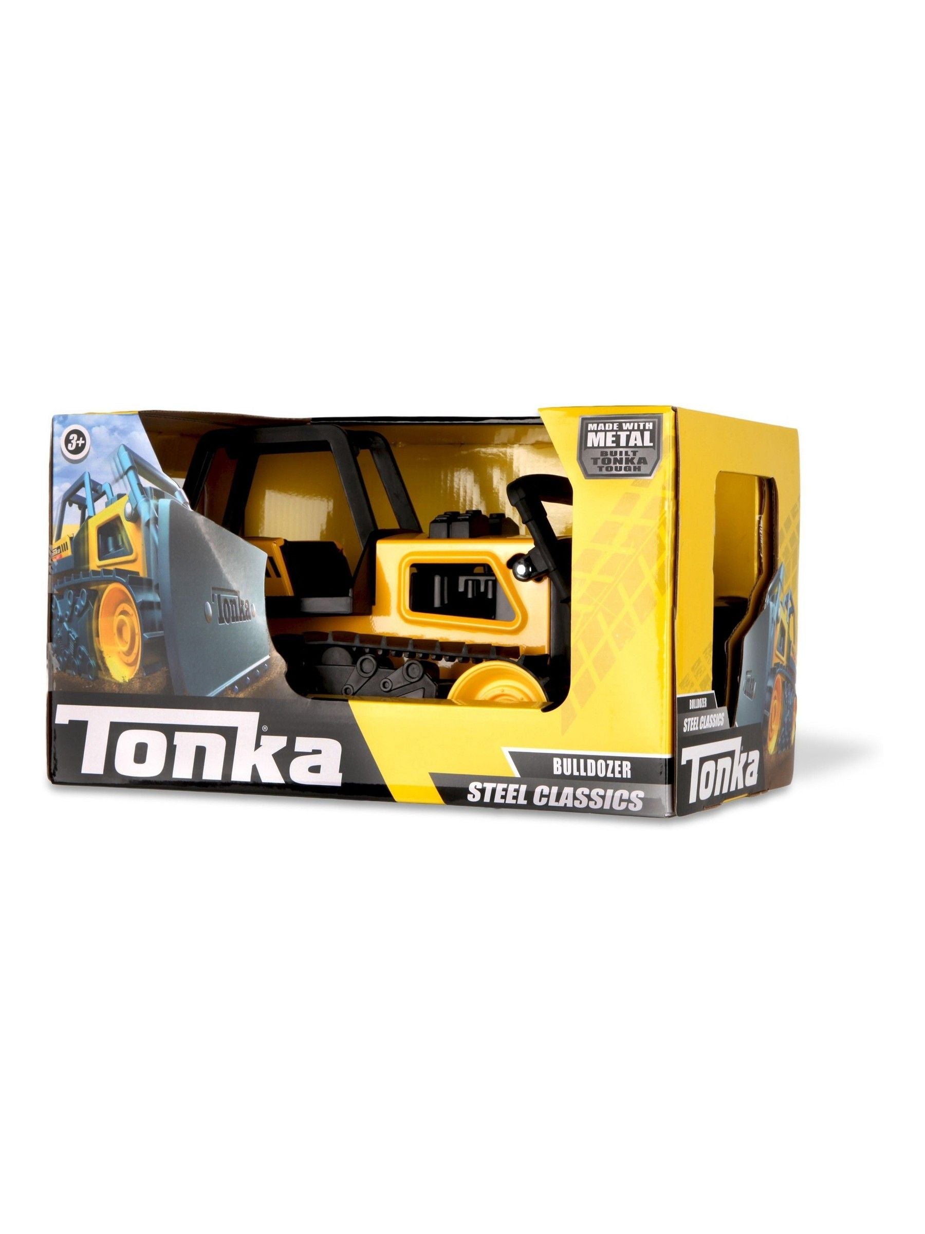Tonka Steel Classics bulldozer toy - British product