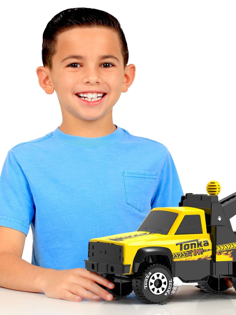 Tonka Steel Classics tow truck toy, imported from the UK