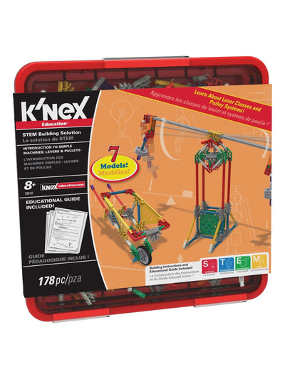 Next K'NEX Education Intro to Simple Machines Levers and Pulleys Building Set- Buy online at McGrocer
