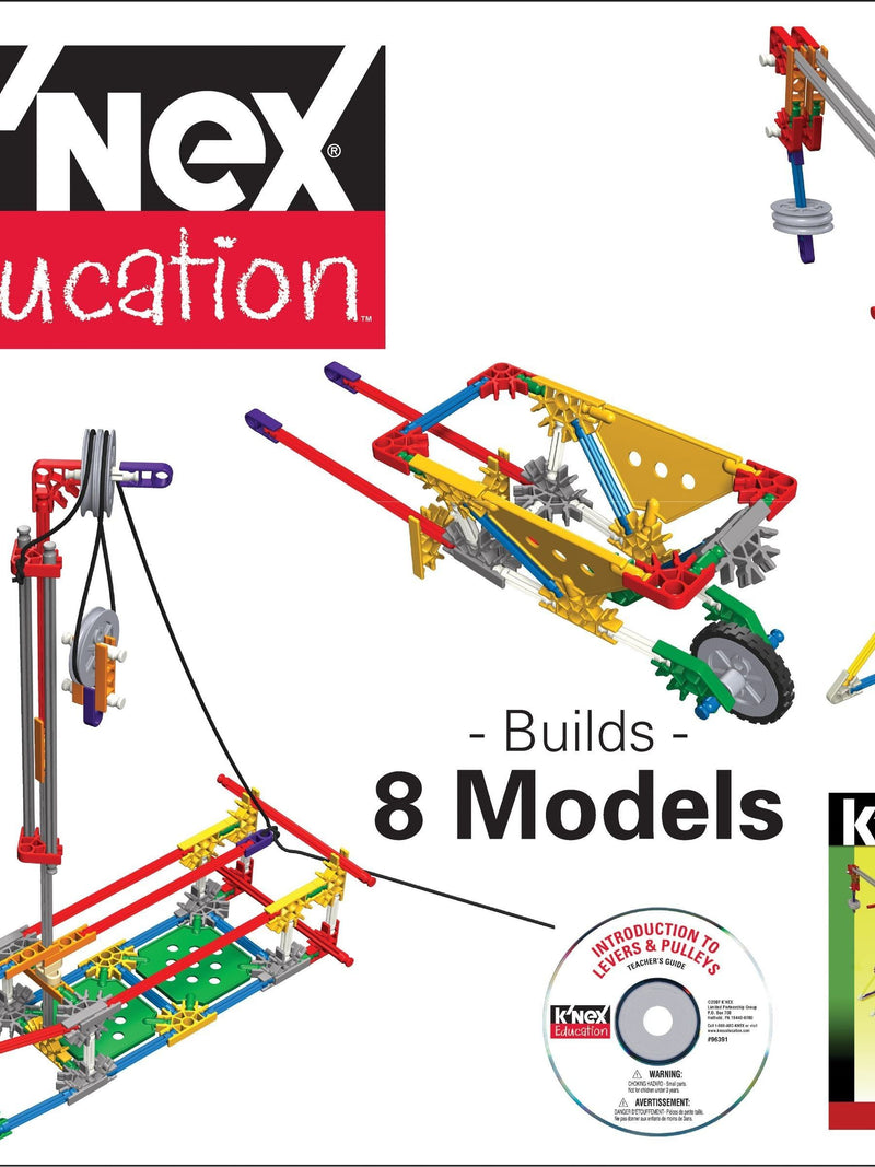 K'NEX Education building set Levers and Pulleys 178 pieces, imported from the UK