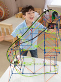 K'NEX Typhoon Frenzy roller coaster building set 640 parts, UK version