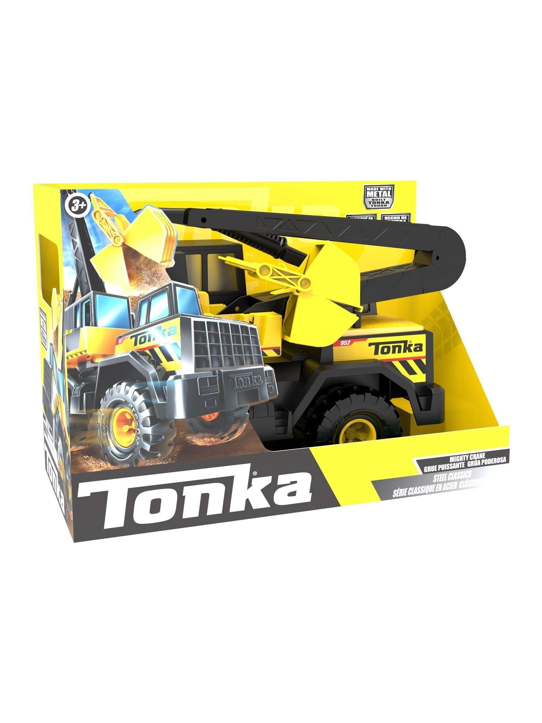 Tonka Steel Classics crane toy, UK version