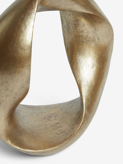 Next Gold Metal Twist Loop Ornament Single Decoration 28cm Height- Buy online at McGrocer