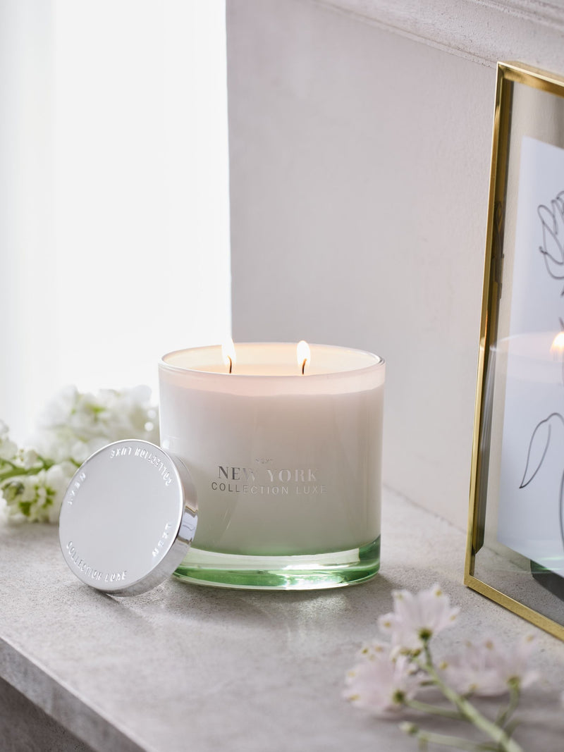 Collection Luxe New York Jasmine & Orange Blossom Decorative Candle