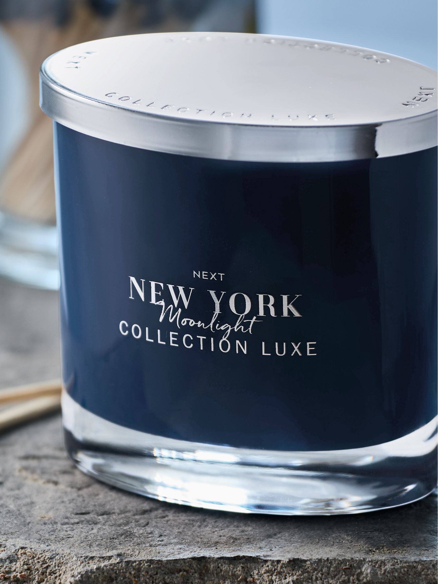 Collection Luxe Amber & Jasmine 2 Wick candle - British product