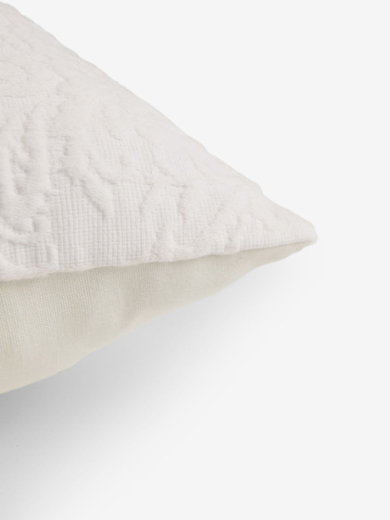 Shabby Chic by Rachel Ashwell white matelasse cushion 50cm - British product