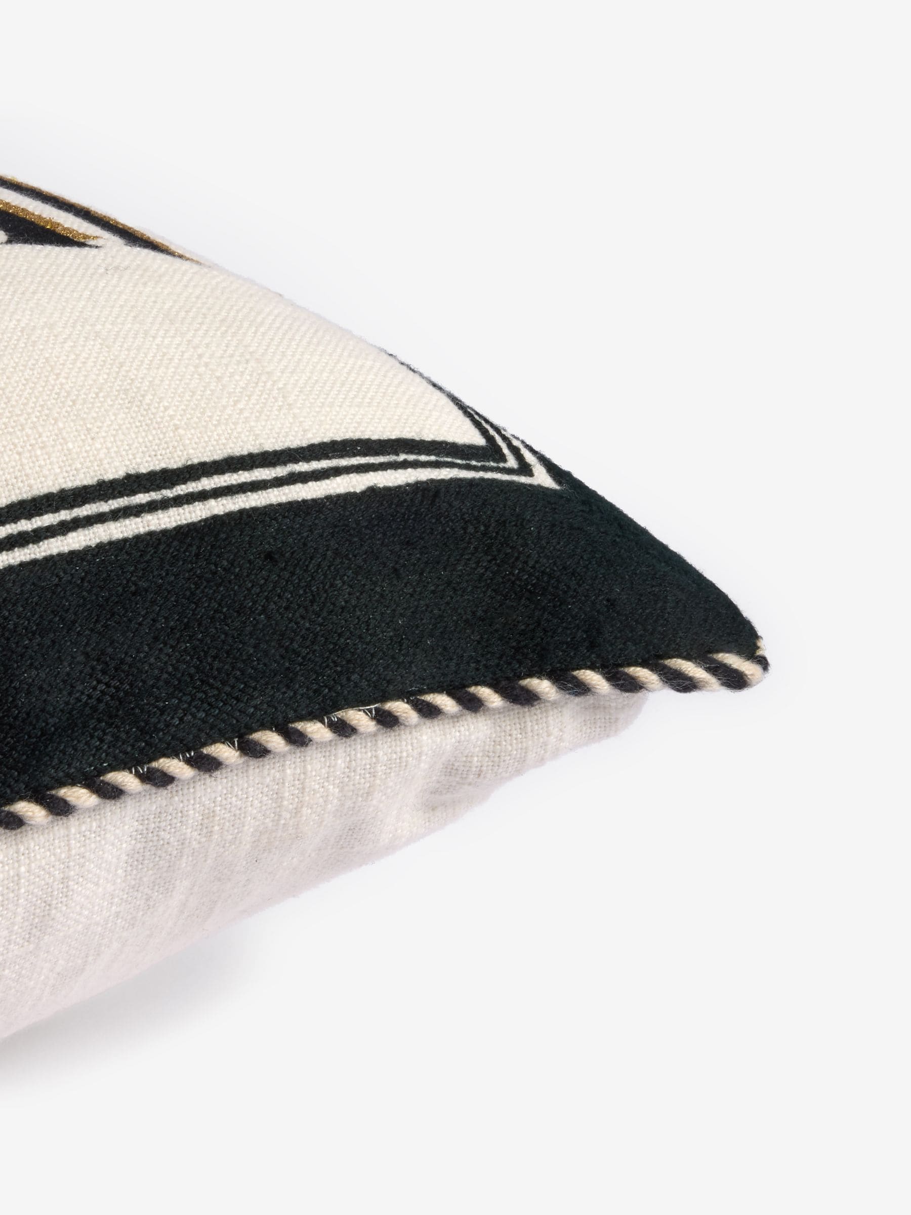 Rockett St George cream/black Welcome We Have Wine cushion 30x50cm - British product