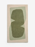 MADE.COM green Kinney wool tufted rug, British brand