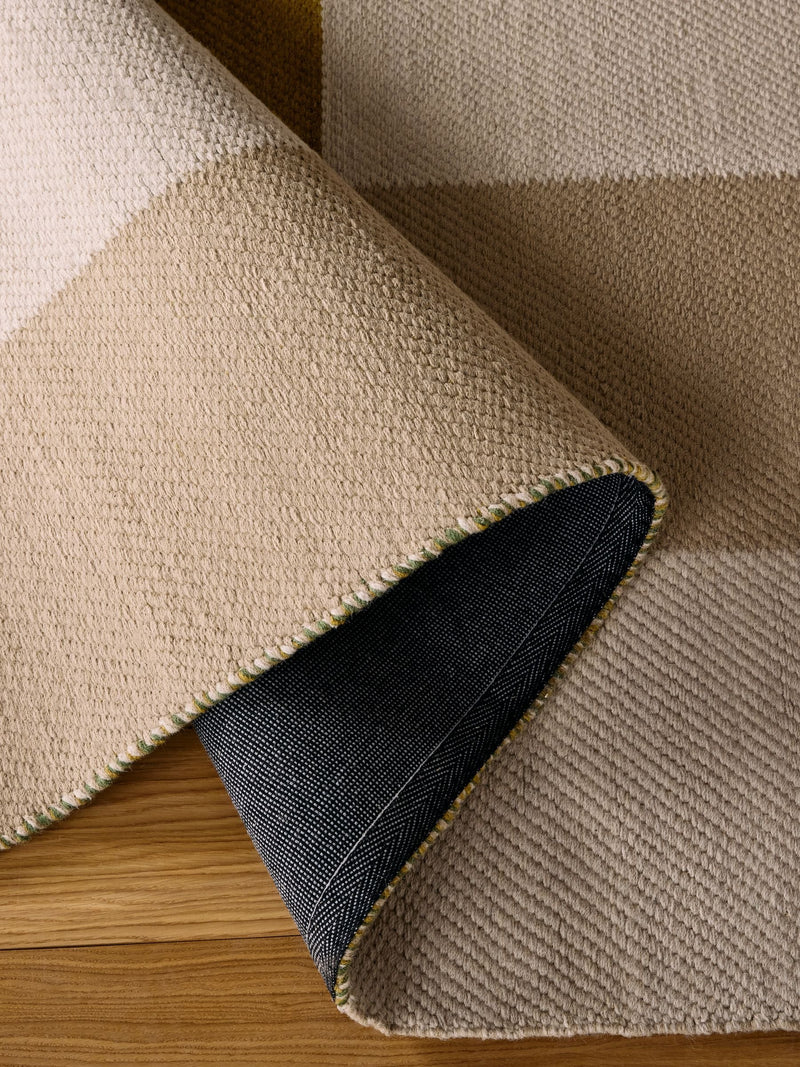 MADE.COM Thelma flatweave wool rug, imported from the UK
