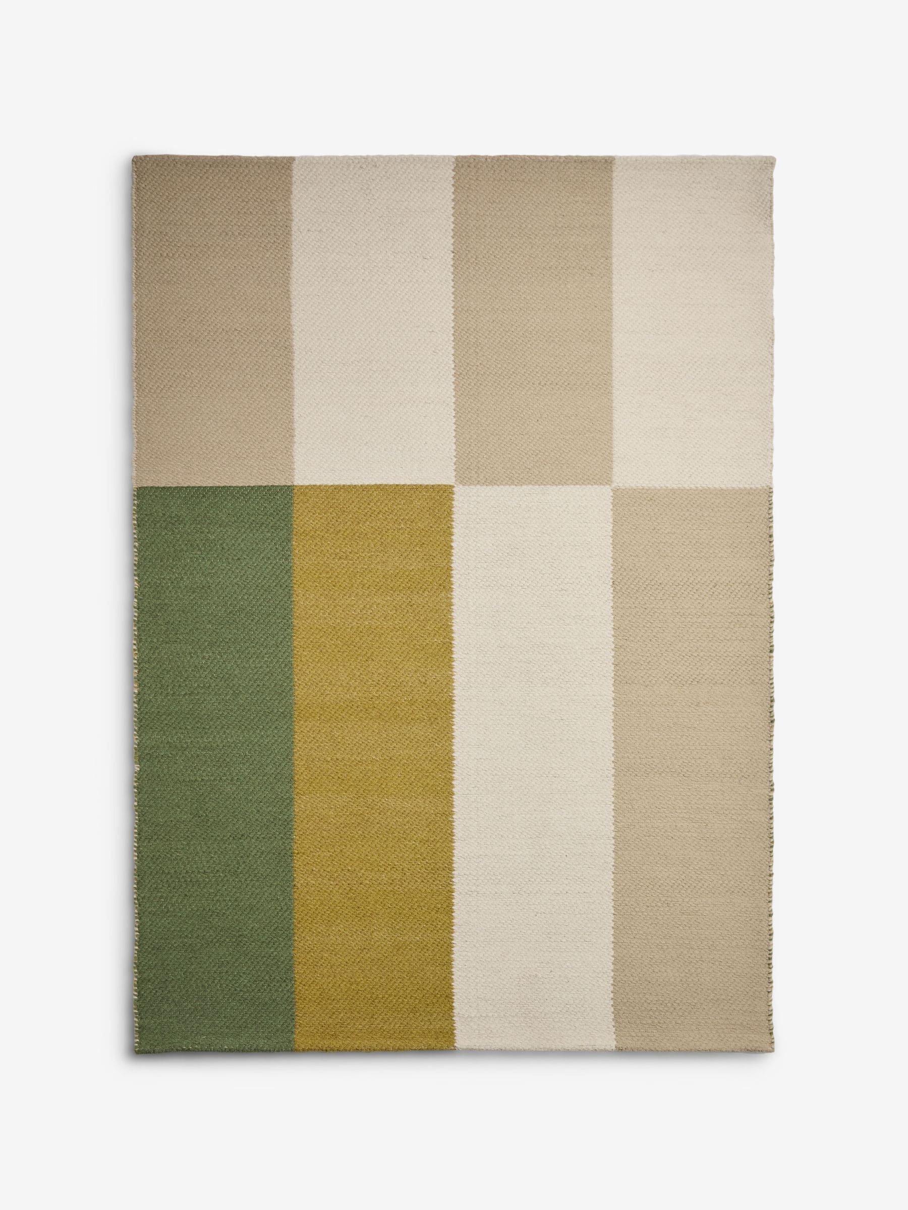 MADE.COM Thelma flatweave wool rug, imported from the UK