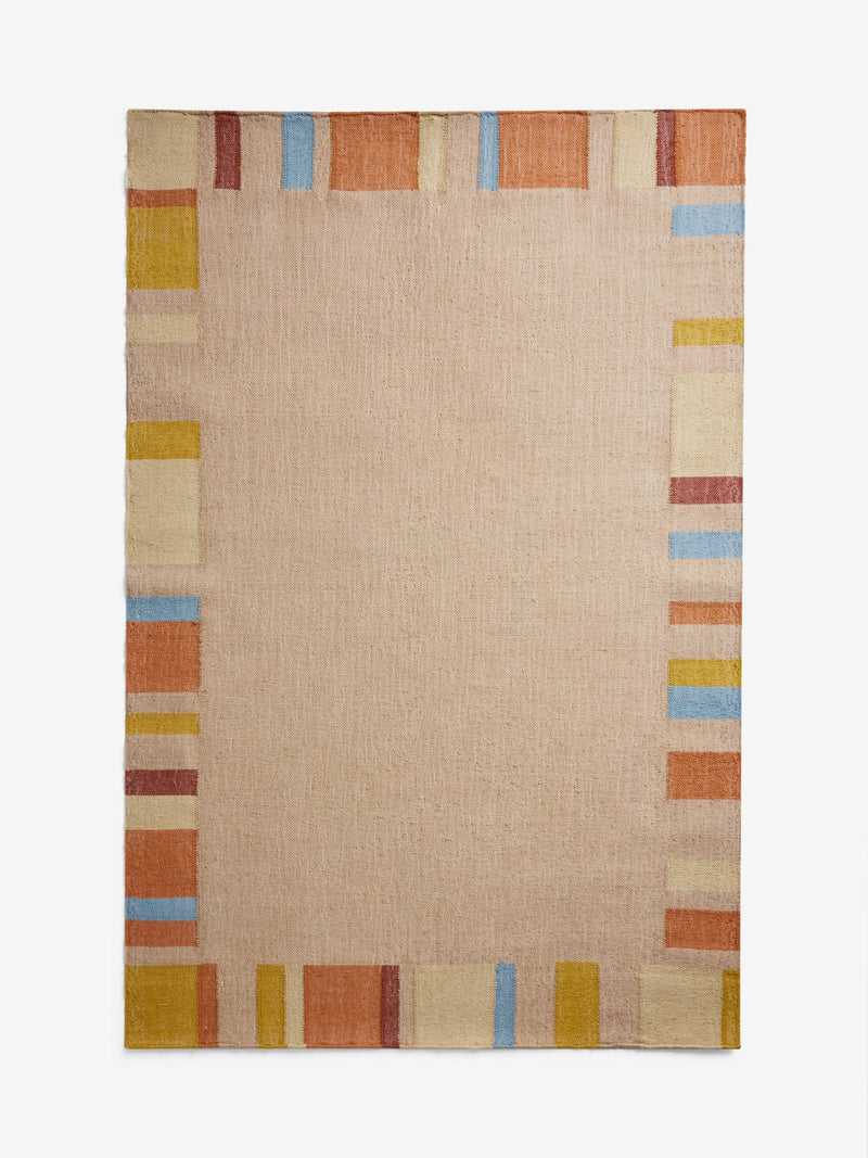 MADE.COM Multi Wilson flat weave jute rug, UK version