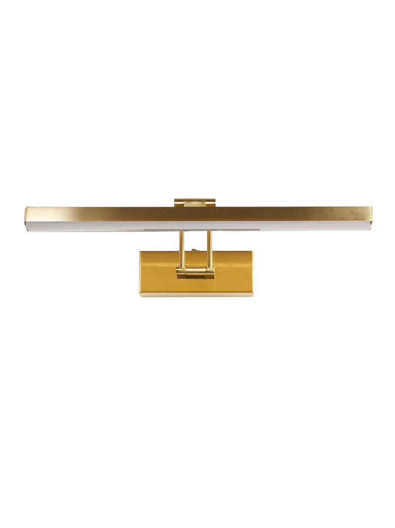 Searchlight Milos Small picture light satin brass, UK version