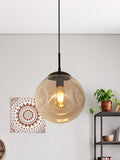 Searchlight Black Terra pendant ceiling light (British brand)