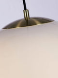 Searchlight Skylar large opal pendant ceiling light, UK version