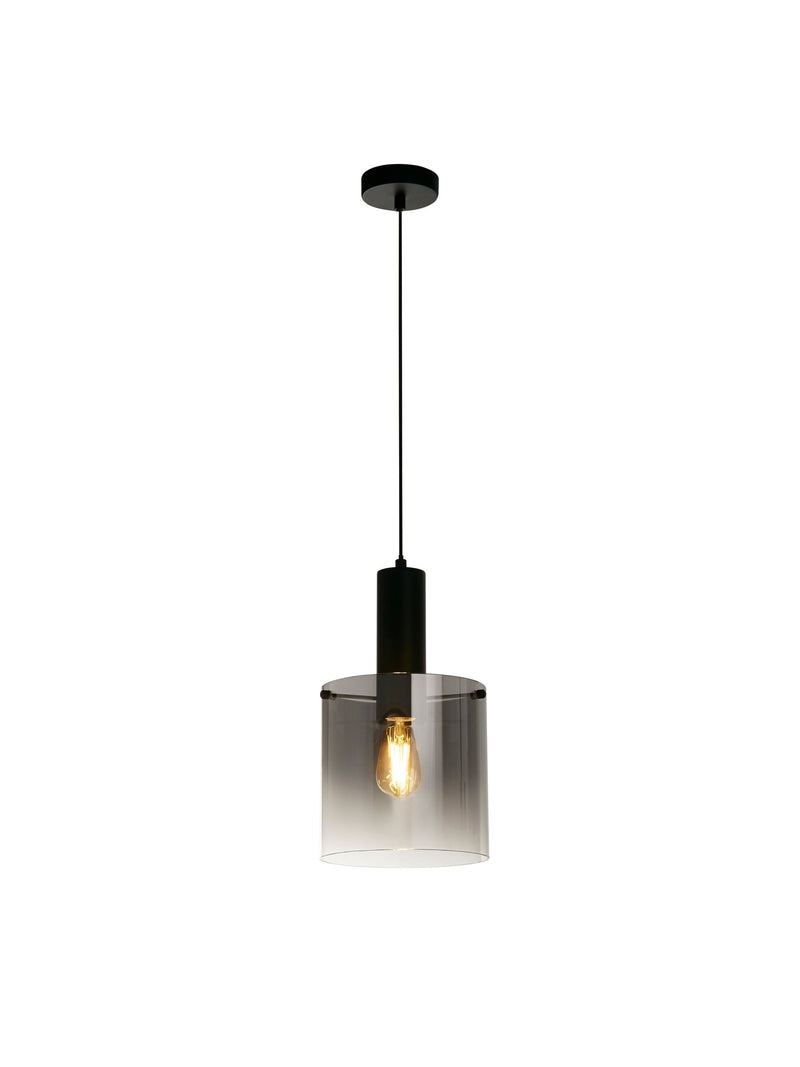 Searchlight Black Savannah pendant ceiling light 120cm, imported from the UK