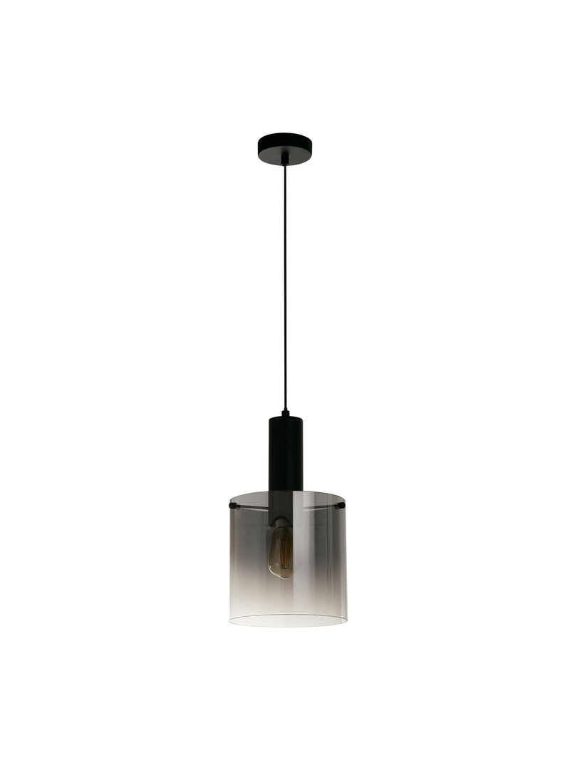 Searchlight Black Savannah pendant ceiling light 120cm, imported from the UK