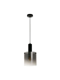 Searchlight Black Savannah pendant ceiling light 120cm, imported from the UK