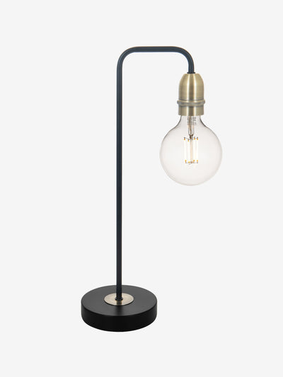 Next Dar Lighting Black Kiefer Table Lamp- Buy online at McGrocer