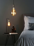 Dar Lighting Kiefer black table lamp 45cm (British brand)