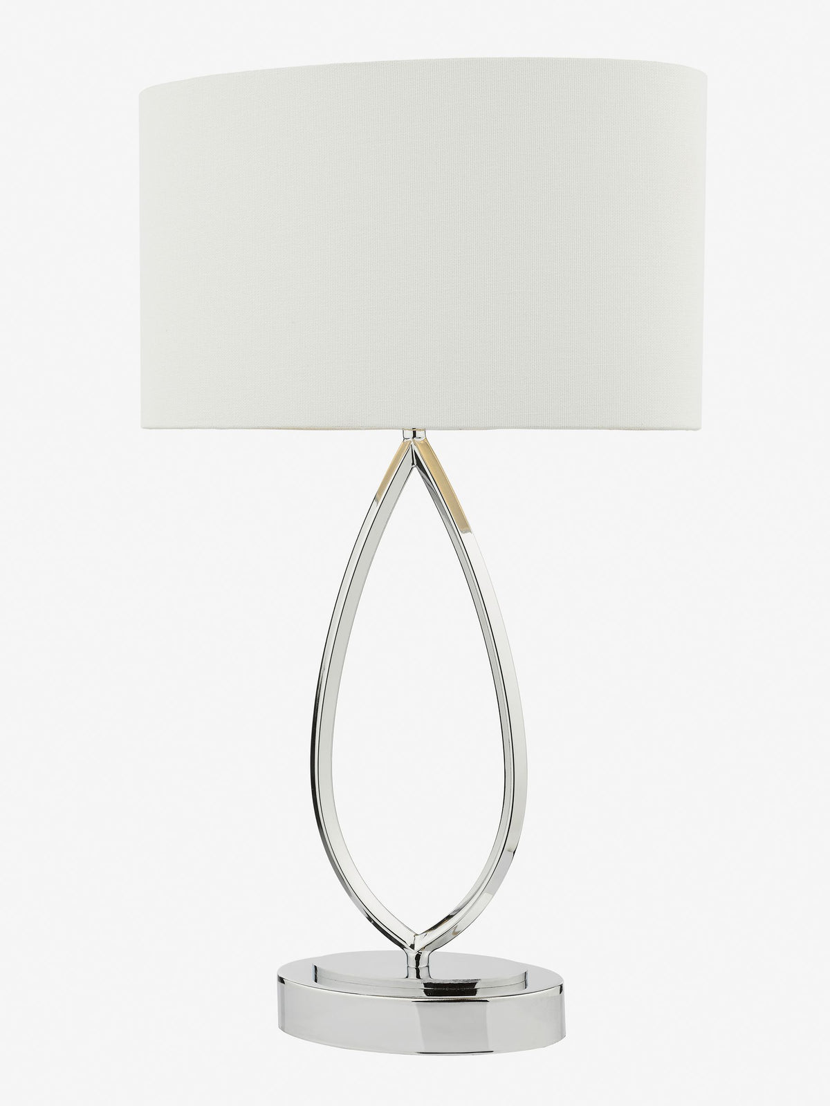 Dar Lighting Wyatt touch table lamp chrome - British product