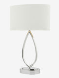 Dar Lighting Wyatt touch table lamp chrome - British product